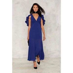 Nasty Gal The Last Pleat of My Heat Dress (NWOT)